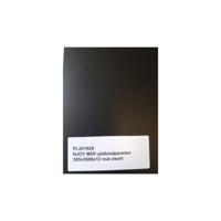 Plafondpanelen MDF Sanimex Mat Zwart 260cm x 38.5 cm x 1,2 cm (Doosinhoud: 2.08 m2) - thumbnail