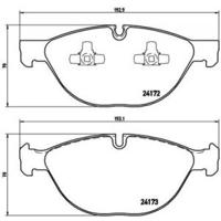 Remblokken set P06058 - thumbnail