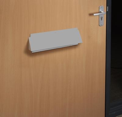 Secumax brievenbusbeveiliger - zilvergrijs