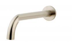 Wiesbaden Caral inbouw uitloop 25 cm messing | Geborsteld staal PVD Wiesbaden Caral inbouw uitloop 25 cm messing | Geborsteld staal PVD