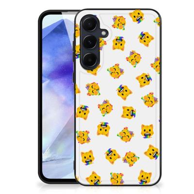 Back Case voor Samsung Galaxy A55 Katten Emojis Back Case voor Samsung Galaxy A55 Katten Emojis