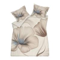 Vandyck Vandyck Dekbedovertrek ROYAL GARDEN cream tan 2-persoons (200x200/220 ) - thumbnail