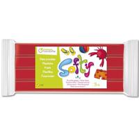 Creativ Company Softy boetseerklei, rood, 500 gr/ 1 doos - thumbnail