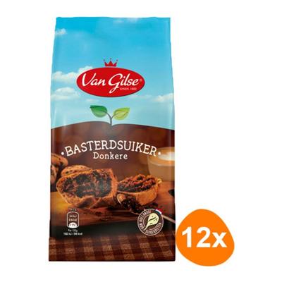 Van Gilse basterdsuiker donker (12x 600gr)