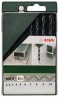 Bosch Accessories 2609255030 HSS Metaal-spiraalboorset 10-delig Rollenwals DIN 338 Cilinderschacht 1 set(s) - thumbnail