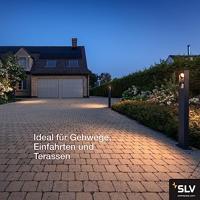 SLV Led pad verlichtingEskina 125cm 2-lichts antraciet - 1005439 - thumbnail