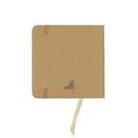 Kangaro Schetsboek - Taupe - Hardcover - 80 vellen - 140g - Roomwit Papier met Elastiek en Lint - thumbnail