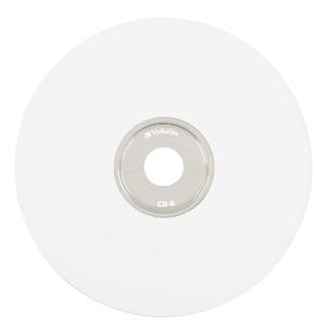 Verbatim CD-R 80MIN 700MB 52X White Inkjet Printable, Hub Printable 100pk Spindle CD-R 700MB 100 stuks