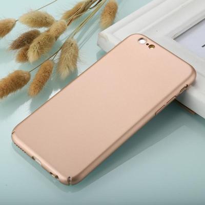 Voor iPhone 6 Plus & 6s Plus volledig verpakt Drop-proof PC zaak terug beschermkap (goud) Voor iPhone 6 Plus & 6s Plus volledig verpakt Drop-proof PC zaak terug beschermkap (goud)