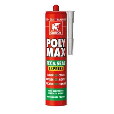Griffon Poly Max Fix & Seal Express 425gr - Zwart