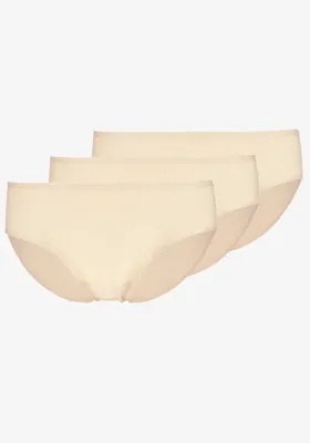 Chantelle 3-pack Soft stretch hipster - Naadloze shorts - Dames hipster naadloos - Katoenen kruisje