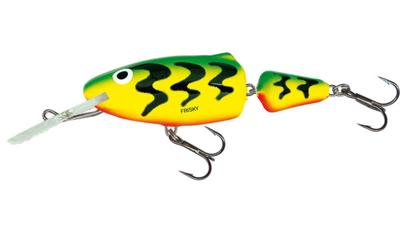 Salmo Frisky Deep Runner 7 cm Green Tiger