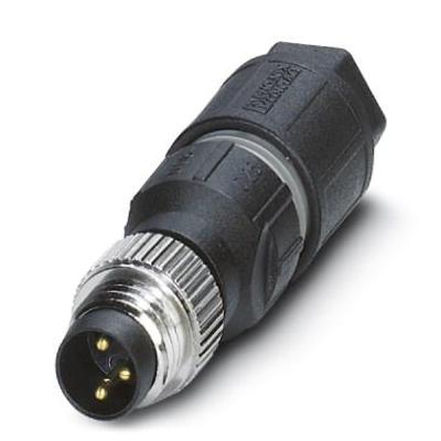 Phoenix Contact 1441024 Sensor/actuator connector, niet geassembleerd M8 Aantal polen (sensoren): 3 Stekker, recht 1 stuk(s)
