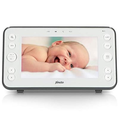 Alecto DVM-150 Babyfoon met Camera + Kleurenscherm Wit/Zwart - thumbnail