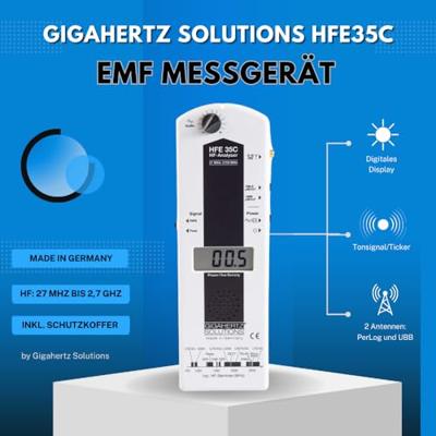 Gigahertz Solutions HFE 35C Meter voor HF elektromagnetische straling