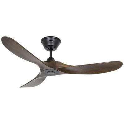 CasaFan ECO GENUINO 122 MS-NB Plafondventilator 11.3 W (Ø x h) 1220 mm x 280 mm Zwart (mat) Met afstandsbediening, Met wintermodus CasaFan ECO GENUINO 122 MS-NB Plafondventilator 11.3 W (Ø x h) 1220 mm x 280 mm Zwart (mat) Met afstandsbediening, Met wintermodus
