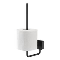 Reserve Toiletrolhouder Geesa Topaz Minimalistisch Mat Zwart Geesa - thumbnail