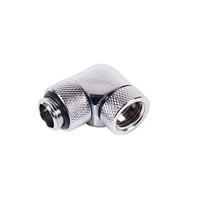 Alphacool HF angle adapter 90° rotatable G1/4 AG to G1/4 IG verbinding