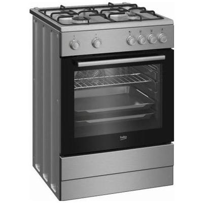Beko FBM6202X NL Gasfornuis Grijs