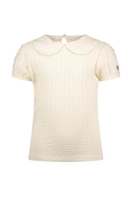 Le Chic Zomer top meisjes Off wit - gebreid - Narlys