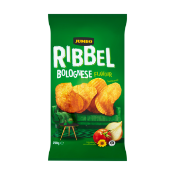 Jumbo Ribbel Chips Bolognese 250 g