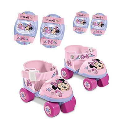 Mondo Disney minnie rolschaatsen met beschermset