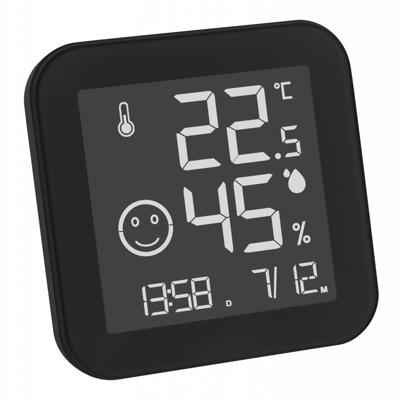 TFA Dostmann BLACK & WHITE 30.5054.02 Thermo- en hygrometer Wit