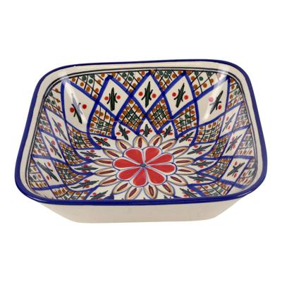 Vierkante Salade Kom Tabarka