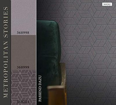 Livingwalls Metropolitan Stories zwart behang | 369201