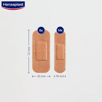 Hansaplast Pleisters Sensitive Strips - Medium - thumbnail