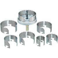 Connex Set 7 Klokzagen Hout Loopt Uit - COXT976320 - thumbnail