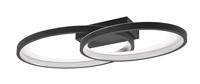 Trio PlafondlampMalaga zwart met wit - R64482134 - thumbnail
