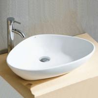 Waskom Wiesbaden Elite 59x39x13.5 cm Porselein Wit - thumbnail