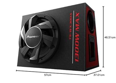 Pioneer TS-WX300 A Auto-subwoofer actief 1300 W