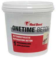 Red Devil reparatiemiddel - ONETIME beton - grijs - emmer 1 liter - thumbnail