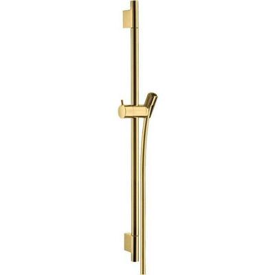Hansgrohe Unica glijstang S puro 65 cm met doucheslang, Polished Gold Optic Hansgrohe Unica glijstang S puro 65 cm met doucheslang, Polished Gold Optic