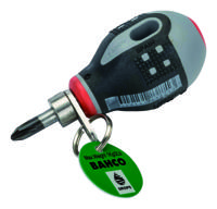 Bahco Schroevendraaier ERGO™ | met veiligheidsring | driecomponentengreep | stubby | Phillips | PH2 x 25 mm - TAHBE-8602 - thumbnail