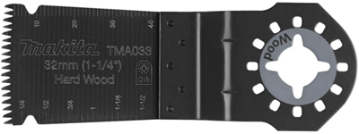 Makita Accessoires Bi-metalen invalzaag met afgeronde zaagkant én Japanse vertanding TMA033 I32 BiM HH GZ - B-39241 Makita Accessoires Bi-metalen invalzaag met afgeronde zaagkant én Japanse vertanding TMA033 I32 BiM HH GZ - B-39241