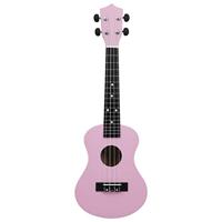 Ukuleleset met tas voor kinderen sopraan 23'' roze - thumbnail