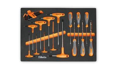Beta Mm60 Zachte Inlegbak Met 23 Gereedschap - 024580060