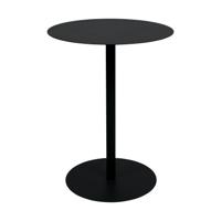 Zuiver Ronde Bistrotafel 'Snow' Staal, 57cm, kleur Zwart - thumbnail