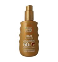 Garnier Ambre Solaire Ideal Bronze Beschermende Melkspray ?SPF 50 - thumbnail