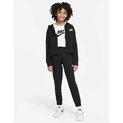 Nike NSW Club Fleece Trainingspak Girls Zwart - Maat 164 - Kleur: Zwart | Soccerfanshop