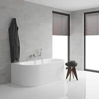 GROHE Eurodisc Cosmopolitan badkraan met omstel en koppelingen 46mm chroom 33390002 - thumbnail