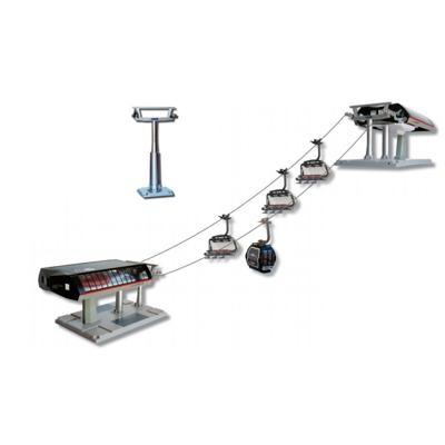 Kabelbaan Prof Langewand zwart en rood Jaegerndorfer - Jaegerndorfer
