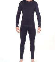 Icebreaker Merino 200 Oasis LS Crewe Thermoshirt Heren Black S - thumbnail