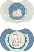Difrax LOVI Dynamic Pacifier 0-3 Months - Boy - thumbnail
