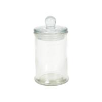 Voorraadpot glas knop Ø6x11cm - thumbnail
