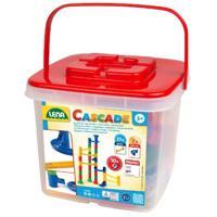 Tactic Lena cascade knikkerbaan 29 delig in koffer - thumbnail