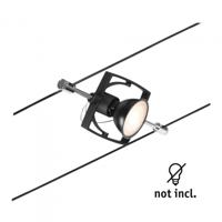 Paulmann 12V-kabelsysteem lamp GU5.3 Zwart (mat), Chroom - thumbnail